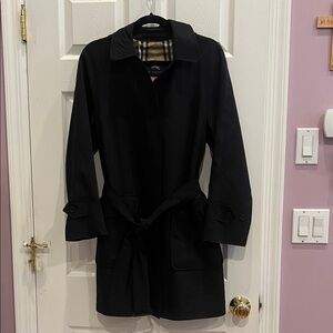 Burberry Women's Navy Trench Coat